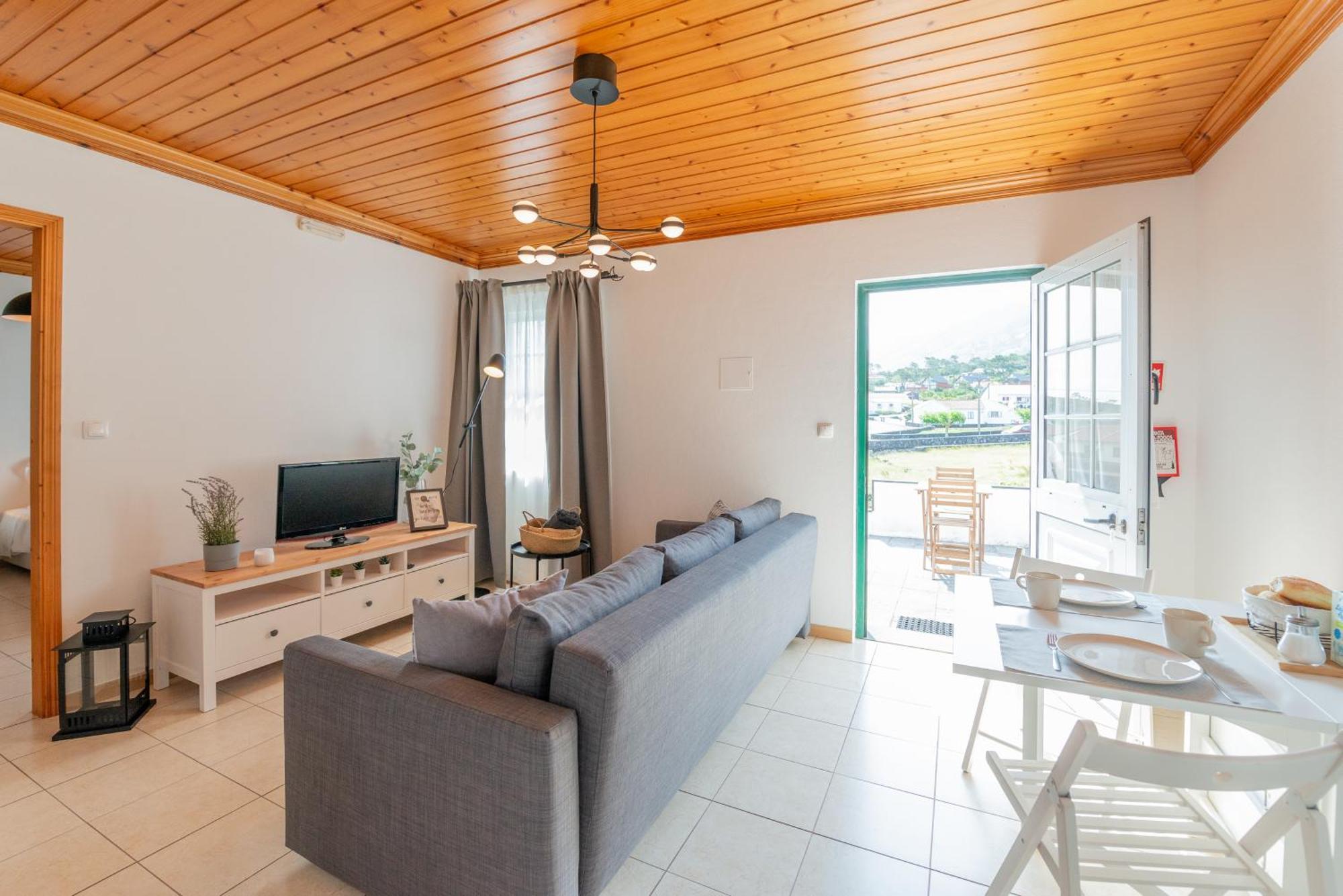Prainha Apartments São Roque do Pico Rom bilde